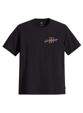 T-Shirt Levis Archival Noire pour Homme