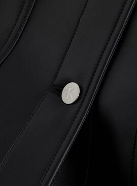 Veste Calvin Klein Utility Noire pour Femme