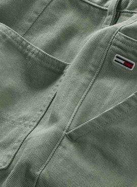 Pantalon Tommy Jeans Bax Vert pour Homme