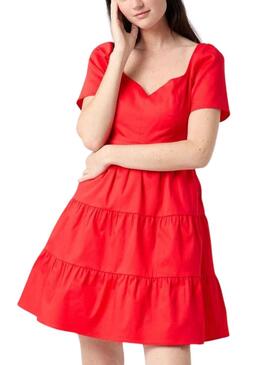 Robe Naf Naf Phar Rouge pour Femme