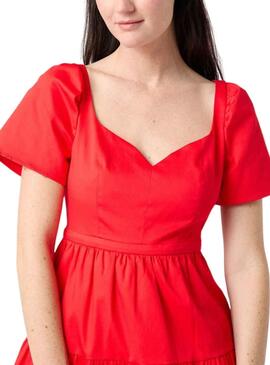 Robe Naf Naf Phar Rouge pour Femme