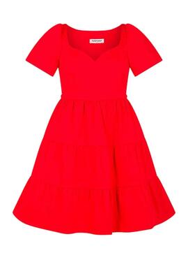 Robe Naf Naf Phar Rouge pour Femme