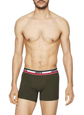 Slip Levis Sport Noire pour Homme