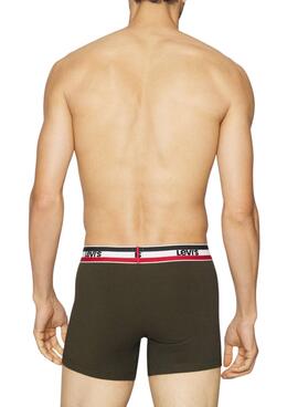 Slip Levis Sport Noire pour Homme