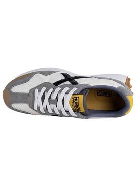 Baskets Munich Road Blanc pour Homme