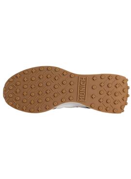 Baskets Munich Road Blanc pour Homme