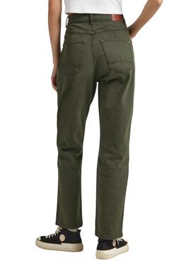 Pantalon Pepe Jeans Celyn Work Vert pour Femme