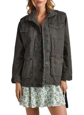 Veste Pepe Jeans Merry Vert pour Femme