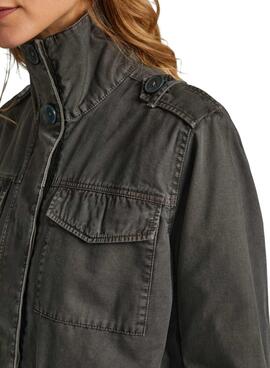 Veste Pepe Jeans Merry Vert pour Femme