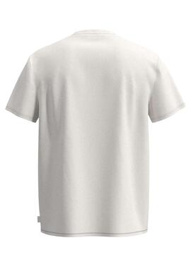 T-Shirt Pepe Jeans Ovingdean Blanc pour Homme