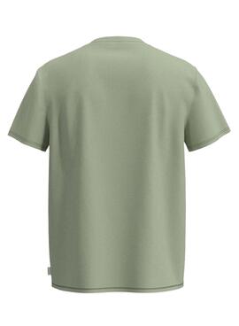 T-Shirt Pepe Jeans Ovingdean Vert pour Homme