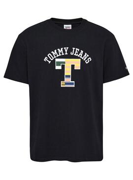 T-Shirt Tommy Jeans TJ Noire pour Homme
