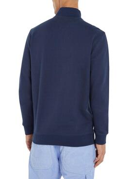 Sweat Tommy Jeans Graphic Bleu pour Homme