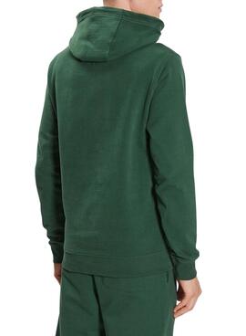 Sweat Tommy Jeans Arched Vert pour Homme