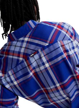 Chemise Tommy Jeans Essential Bleu pour Homme