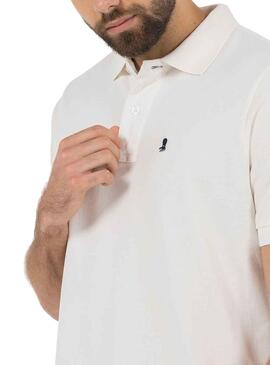 Polo El Pulpo Basic Blanc pour Homme