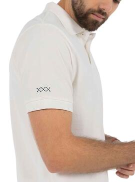 Polo El Pulpo Basic Blanc pour Homme