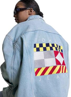 Veste Denim Tommy Jeans Archive Daisy Over