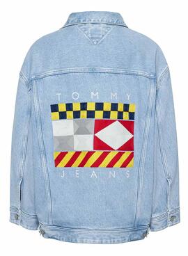 Veste Denim Tommy Jeans Archive Daisy Over