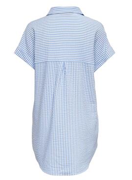 Chemise Only Fenna Listas Bleu pour Femme