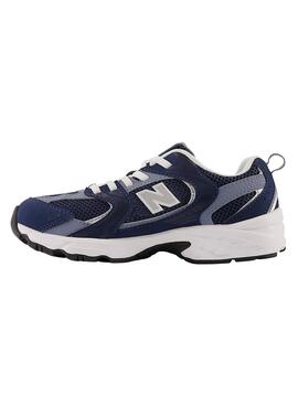 Baskets New Balance 530 Bleu Marine pour Garçon et Fille