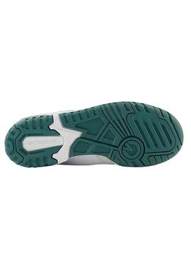 Baskets New Balance 550 Blanc Vert pour Garçons