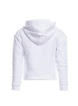 Sweat Levis Blanc Mystère Pour Fille