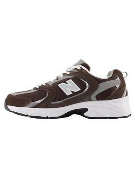 Baskets New Balance 530 Brun pour Homme