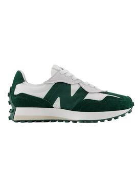 Baskets New Balance 327 Blanc Vert Homme
