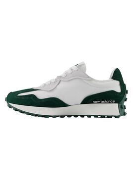 Baskets New Balance 327 Blanc Vert Homme