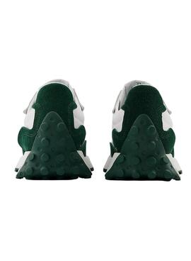 Baskets New Balance 327 Blanc Vert Homme