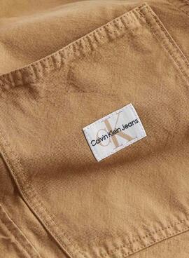 Chemise Calvin Klein Canvas Linear pour Homme