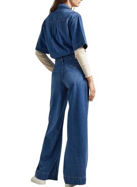 Jumpsuit Largo Pepe Jeans Soleil Denim pour Femme