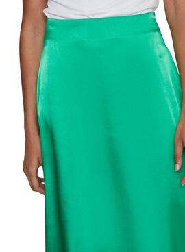 Jupe Vila Vishima Vert pour Femme