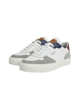 Baskets Pepe Jeans Yogi Street Blanc