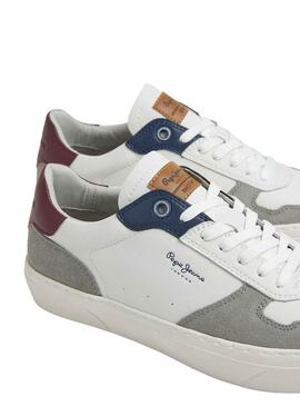 Baskets Pepe Jeans Yogi Street Blanc