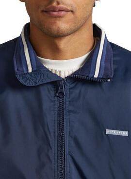 Veste Bombardier Pepe Jeans Bon Bleu pour Homme