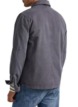 Veste Pepe Jeans Chiens Blaine Gris pour Homme