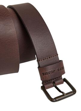 Ceinture Pepe Jeans Benjamin Cuir Brun Homme