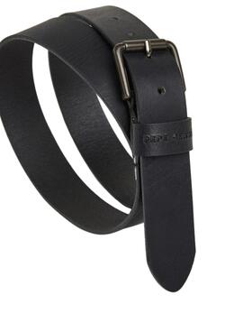 Ceinture Pepe Jeans Benjamin Noire pour Homme