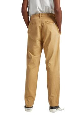 Pantalon Pepe Jeans Nils Chino Jaune Homme