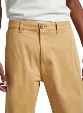 Pantalon Pepe Jeans Nils Chino Jaune Homme