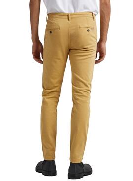 Pantalon Pepe Jeans Charly Jaune pour Homme