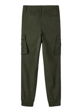 Pantalon Cargo Name It Ryan Vert pour Garçon