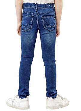 Pantalon Name It Theo Slim 1507 Denim Bleu Garçon