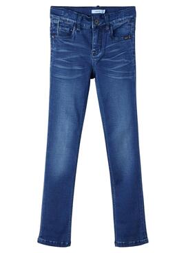 Pantalon Name It Theo Slim 1507 Denim Bleu Garçon