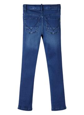 Pantalon Name It Theo Slim 1507 Denim Bleu Garçon