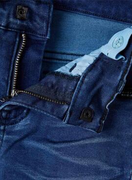 Pantalon Name It Theo Slim 1507 Denim Bleu Garçon