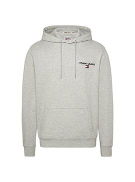 Sweat Tommy Jeans Entry Graphic Gris Homme