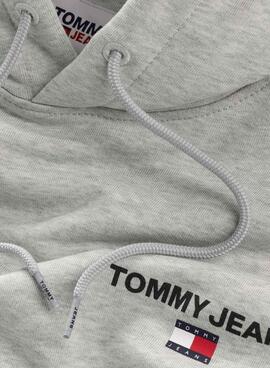 Sweat Tommy Jeans Entry Graphic Gris Homme